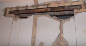 Áthidaló beépítése